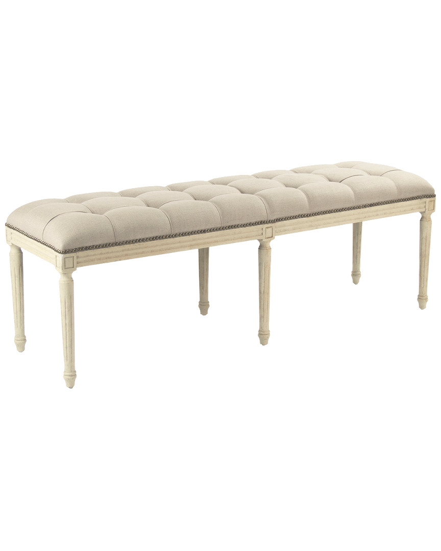 Zentique Louis Tufted Bench