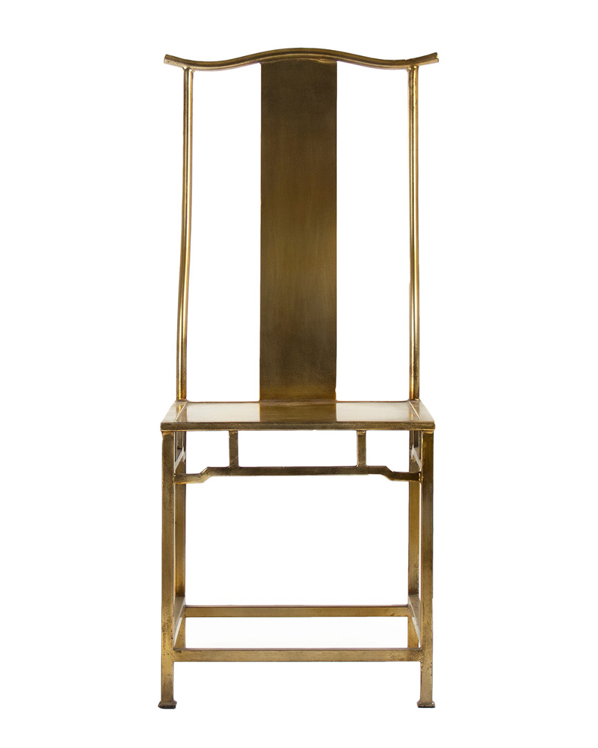 Zentique Avent Side Chair In Brown