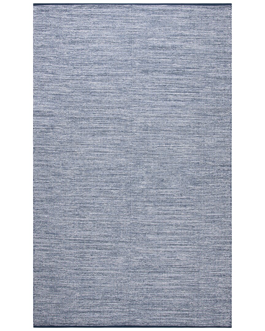 Safavieh Dnu Montauk Flat Weave Area Rug In Navy