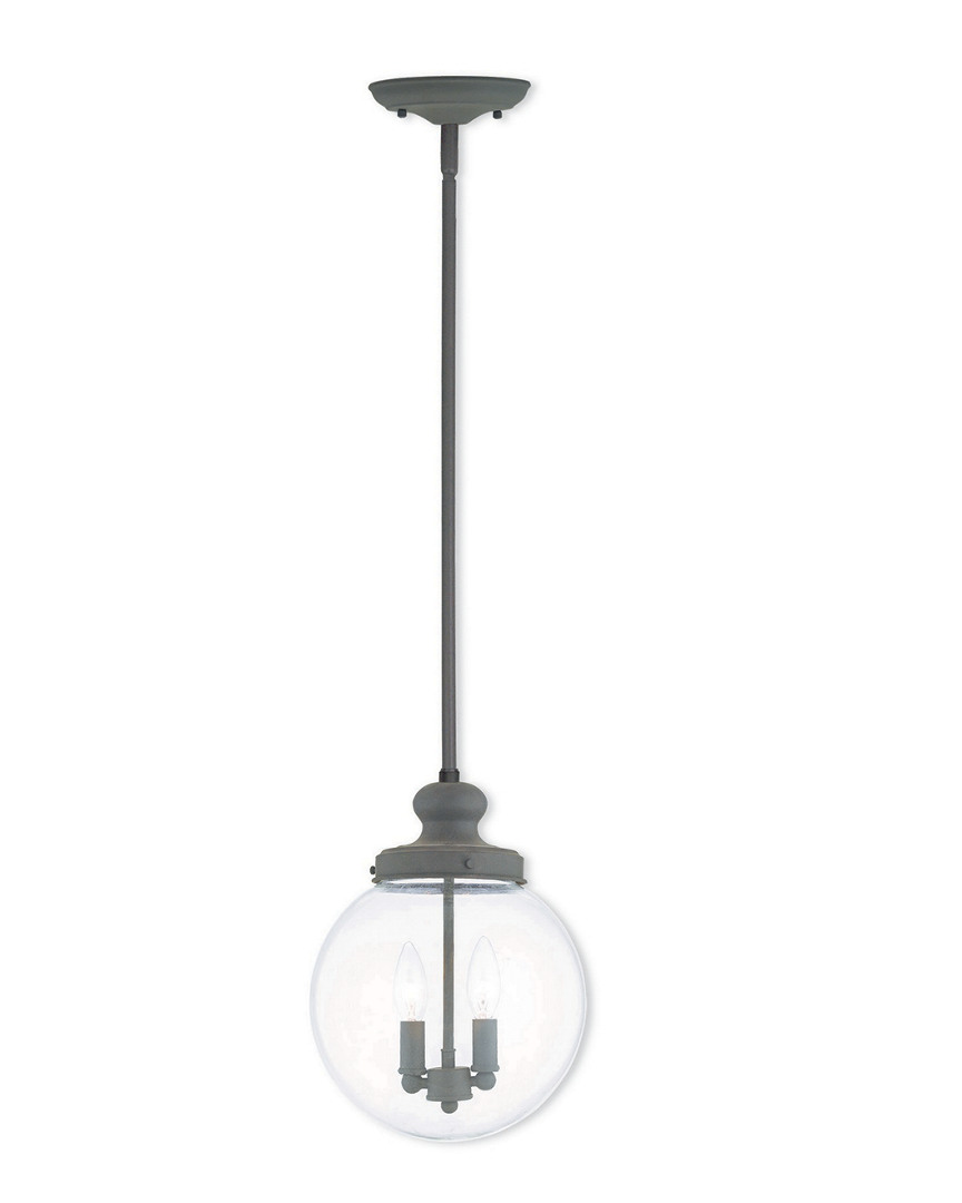 Livex Lighting Discontinued Livex Sheffield 2-light Bronze Pendant