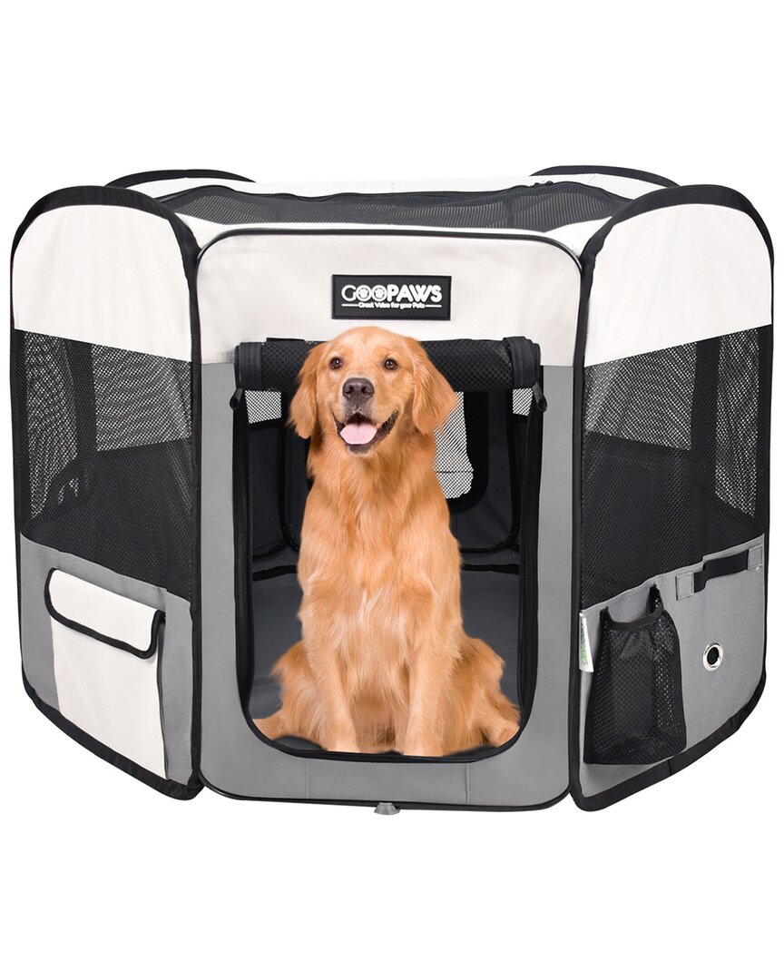Jespet 61in Soft-sided Dog & Cat Playpen