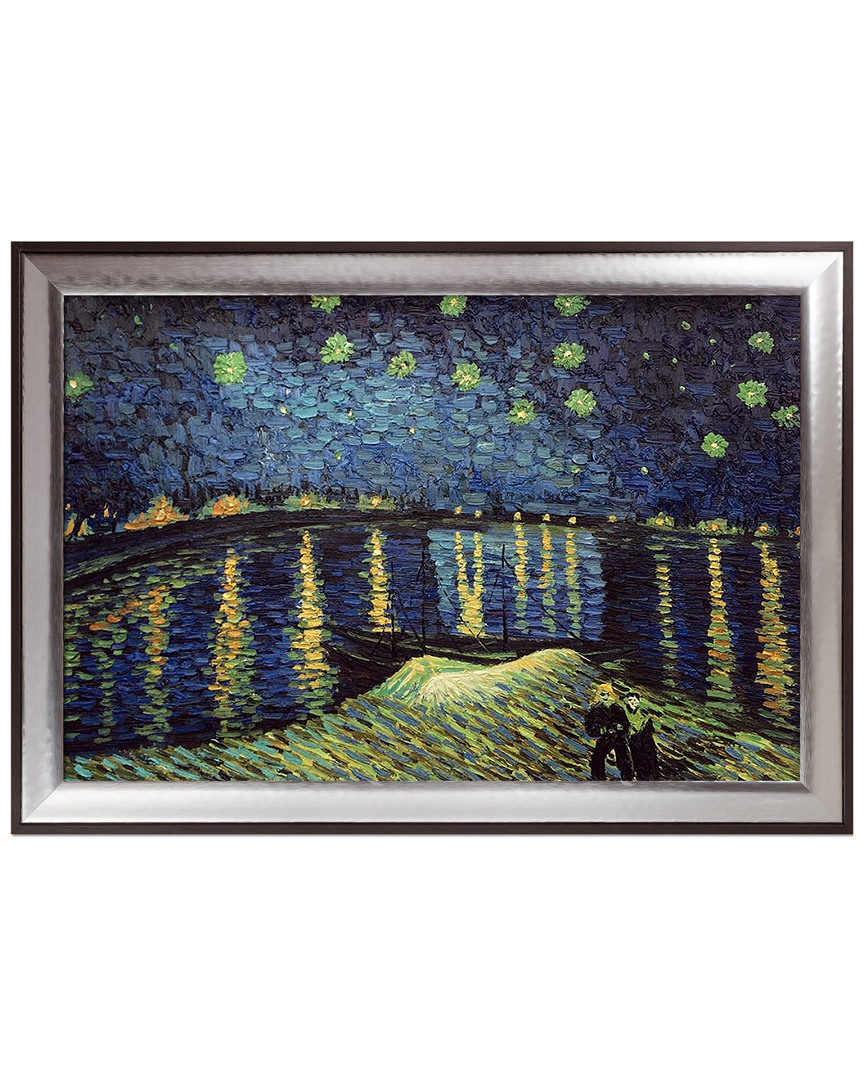 Overstock Art Starry Night Over The Rhone By Vincent Van Gogh