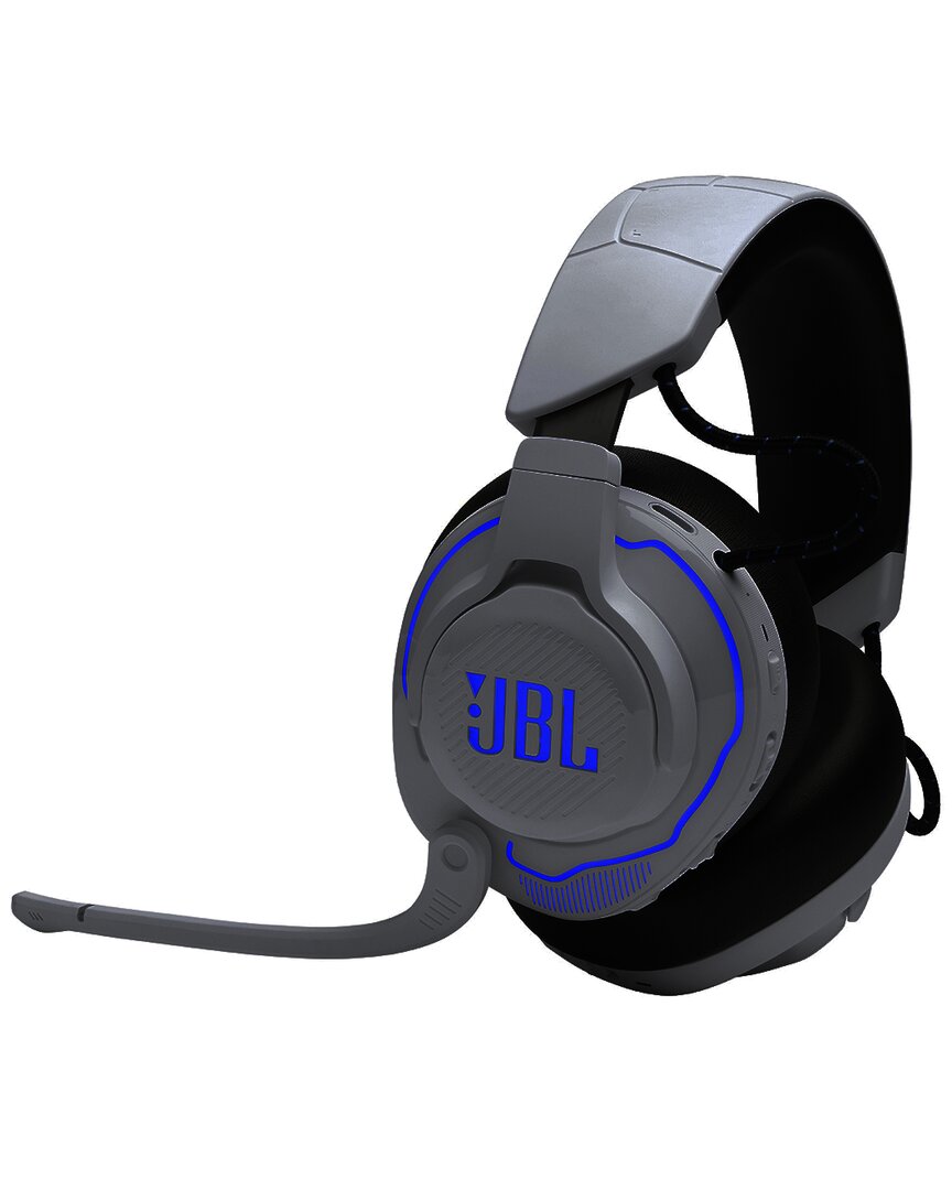 Jbl Quantum 910p Console Wireless Over-ear Gaming Headset For Playstation With Anc In White