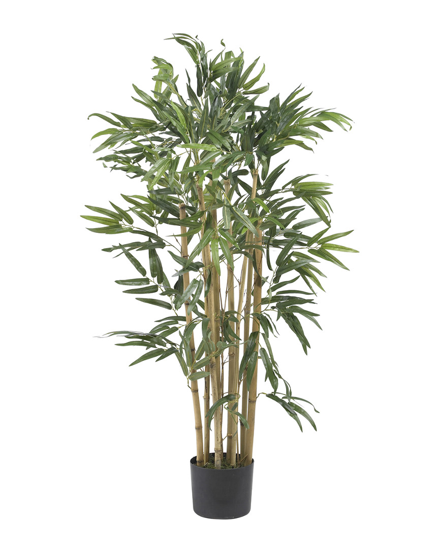 Shop Nearly Natural 3ft Multi Bambusa Bamboo Silk Tree