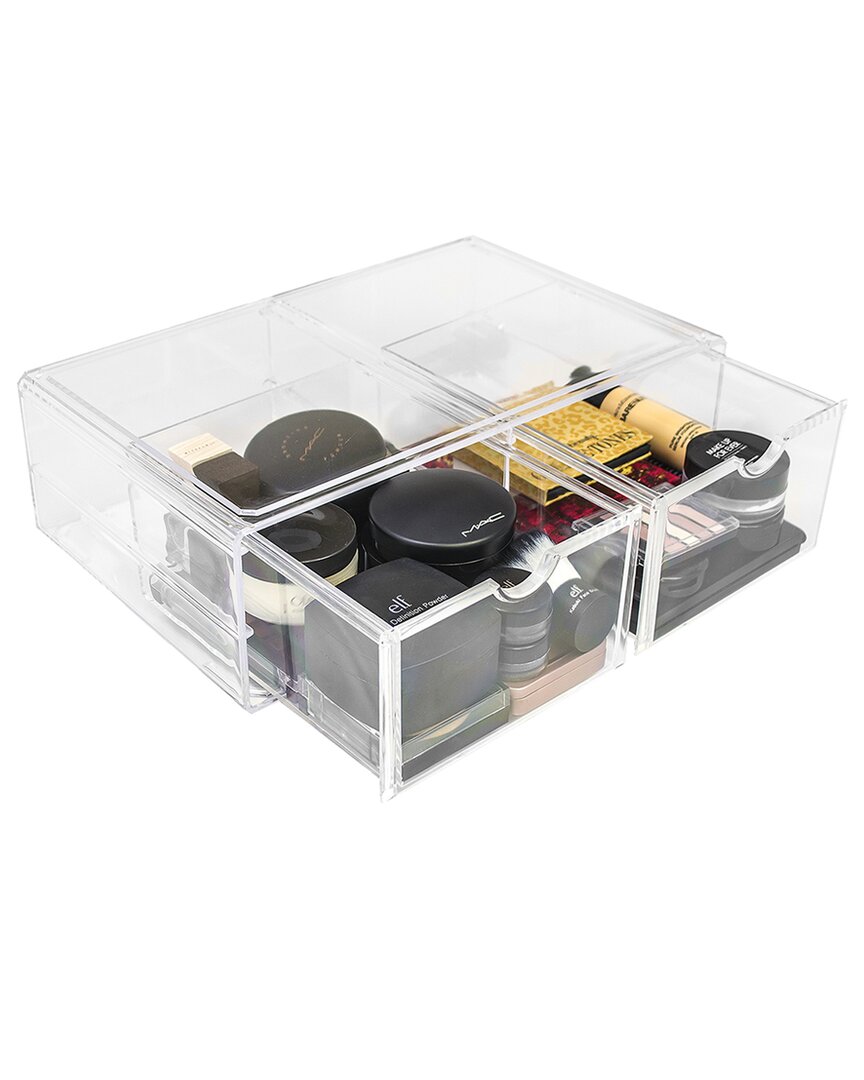Sorbus Cosmetic Case With 2 Square Drawers