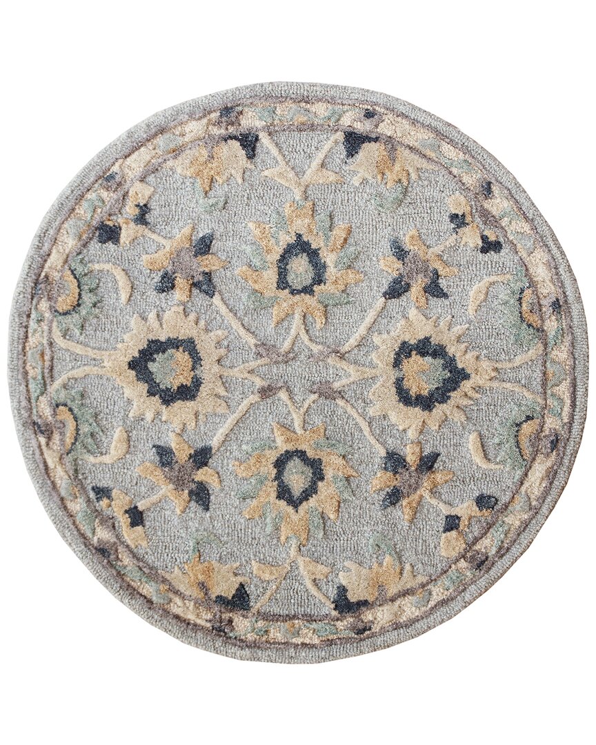 Lr Home Beatrice Hand-woven Traditional Area Rug In Gray