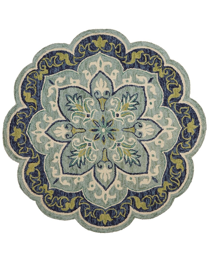Lr Home Daleyza Hand-tufted Classic Area Rug In Blue