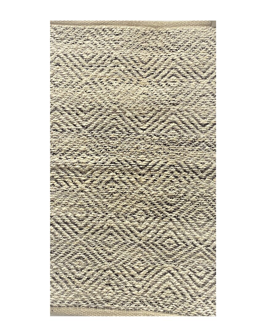 Lr Home Tanya Hand-woven Geometric Area Rug In Beige