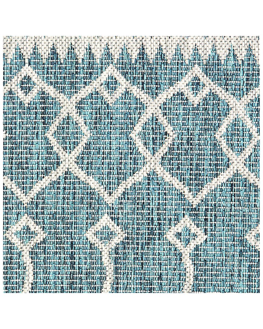 Lr Home Sylvestra Serene Array Indoor/outdoor Area Rug In Blue