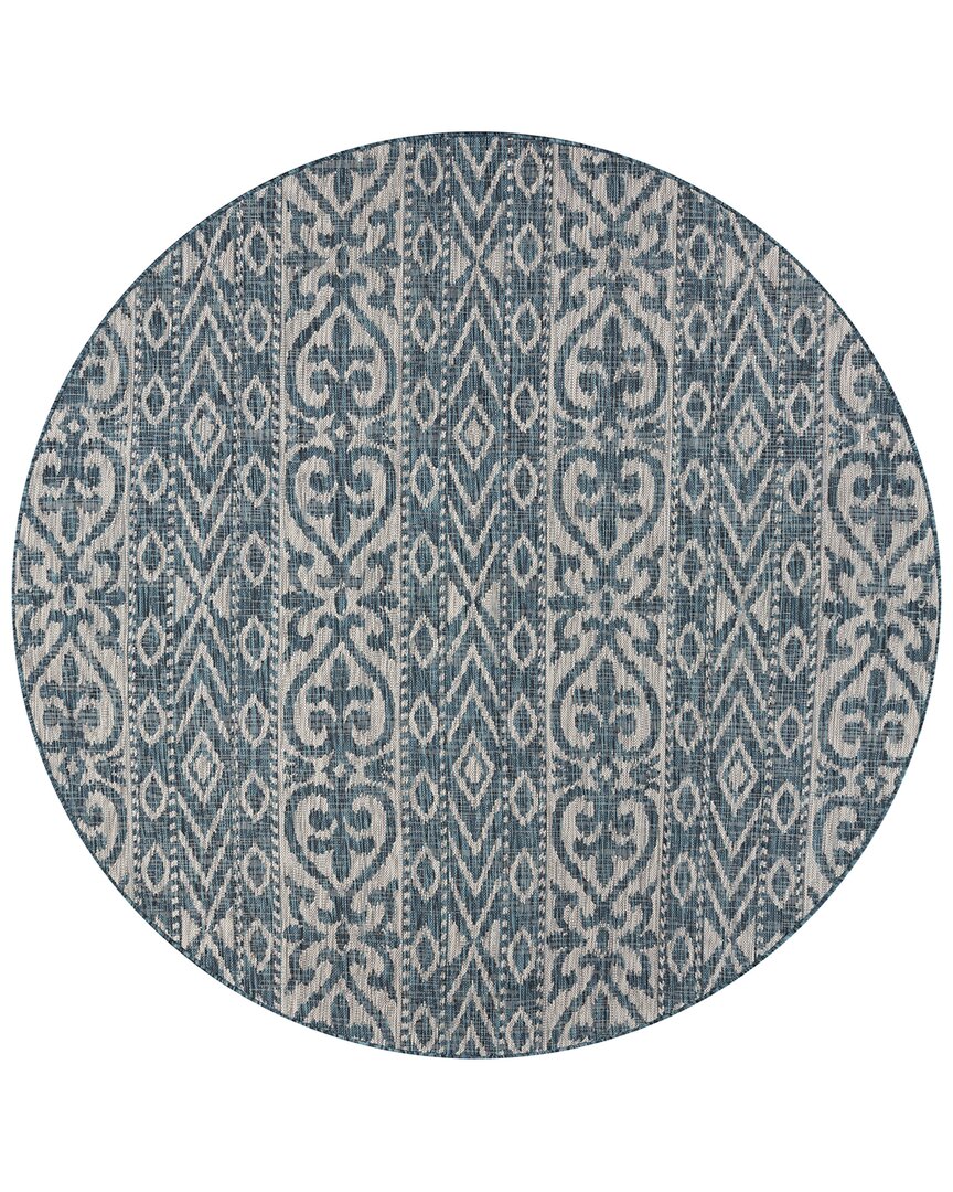 Lr Home Sylvestra Geometric Indoor/outdoor Area Rug In Blue