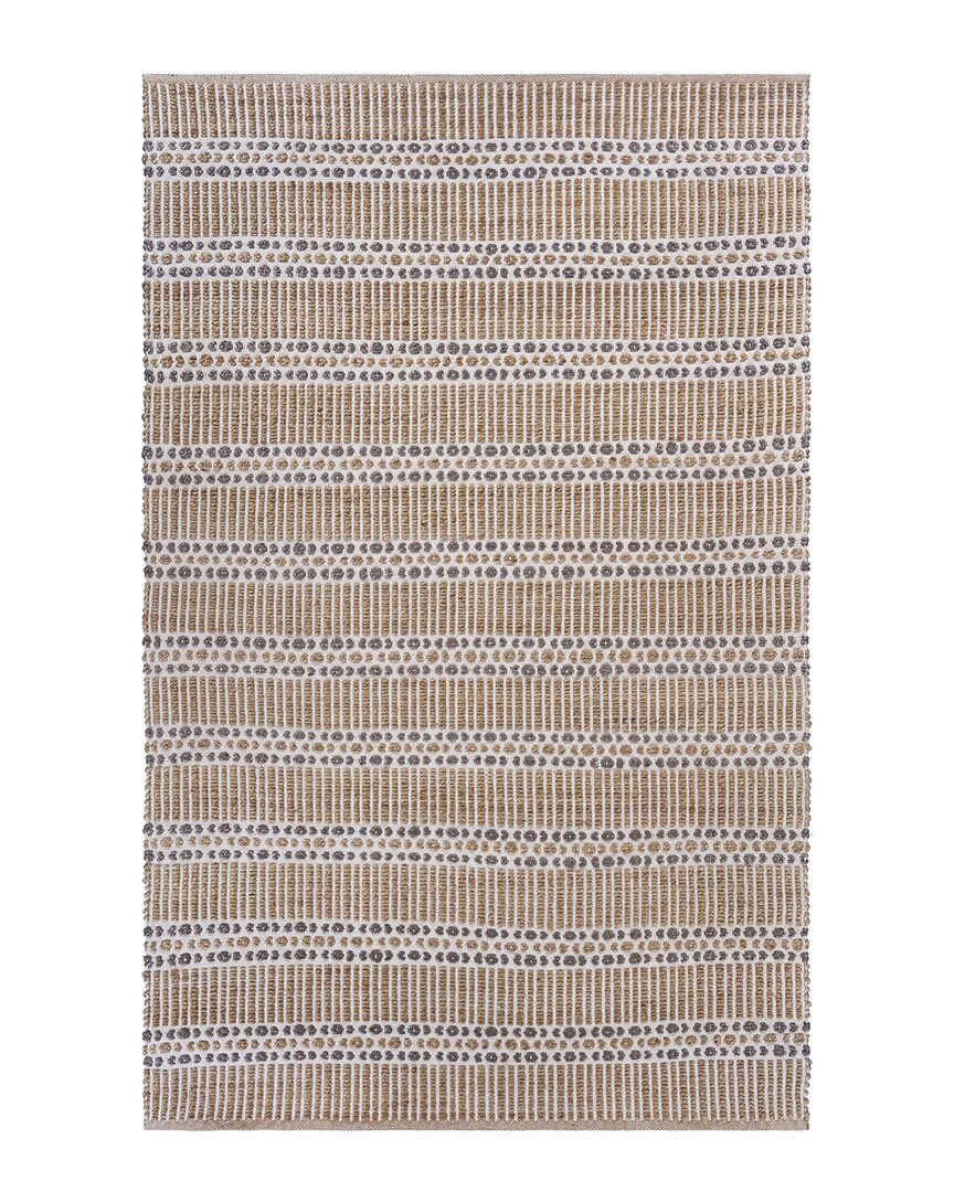Lr Home Nathalia Delightfully Detailed Hand-woven Area Rug In Beige