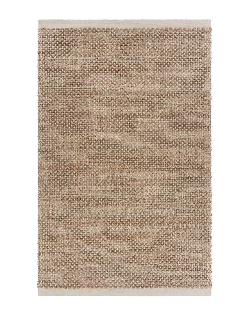 Lr Home Nathalia Hand-woven Borderec Area Rug In Beige