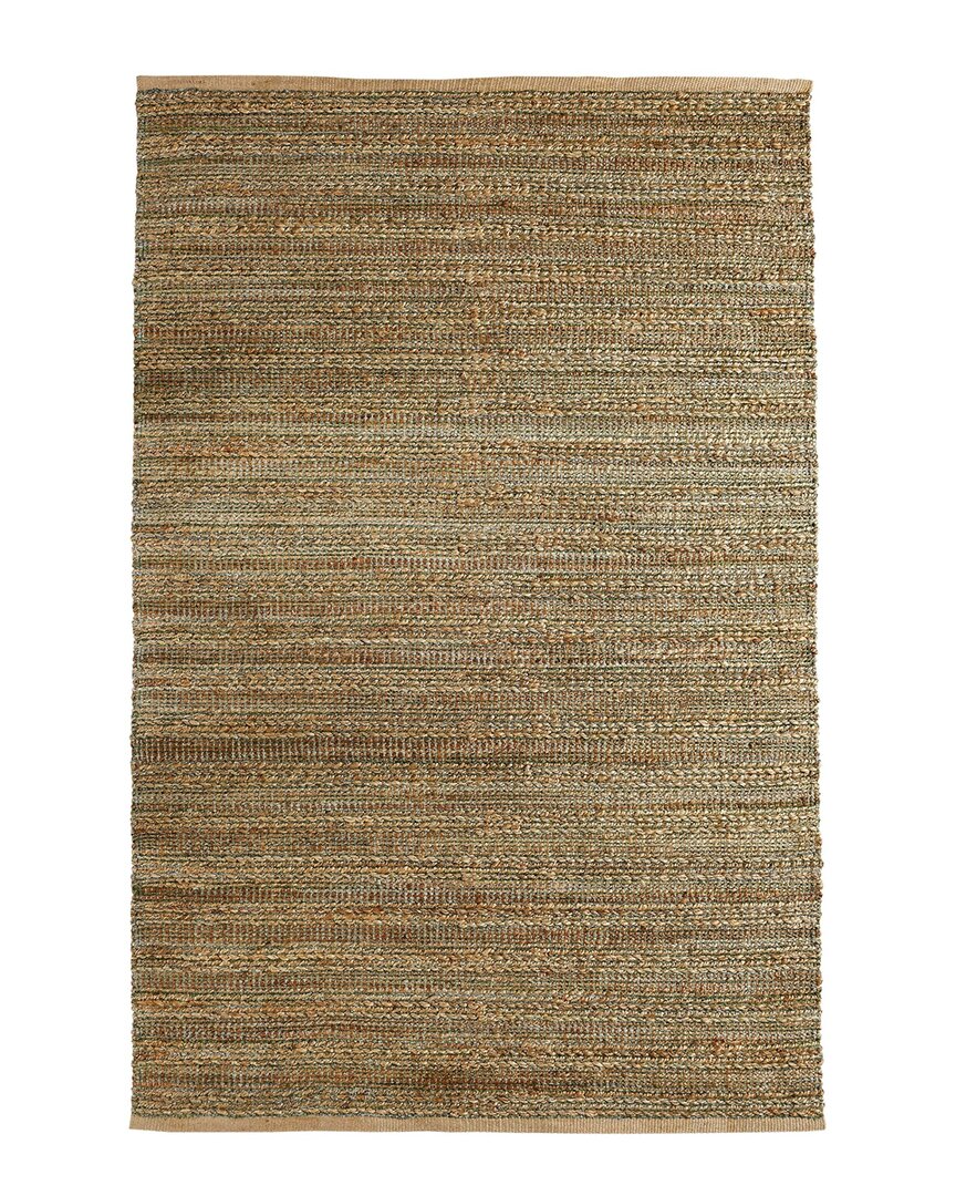 Lr Home Nathalia Transitional Striped Hand-woven Rug In Green