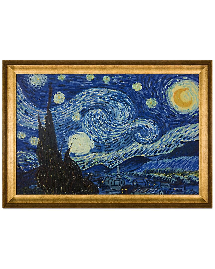 La Pastiche By Overstockart Starry Night With Athe In Multicolor