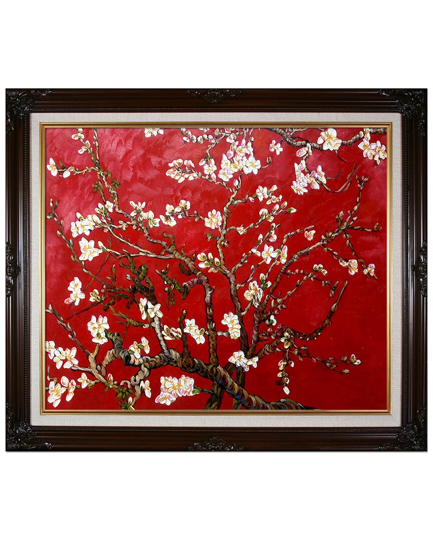 La Pastiche Branches Of An Almond Canvas Art Print In Multicolor