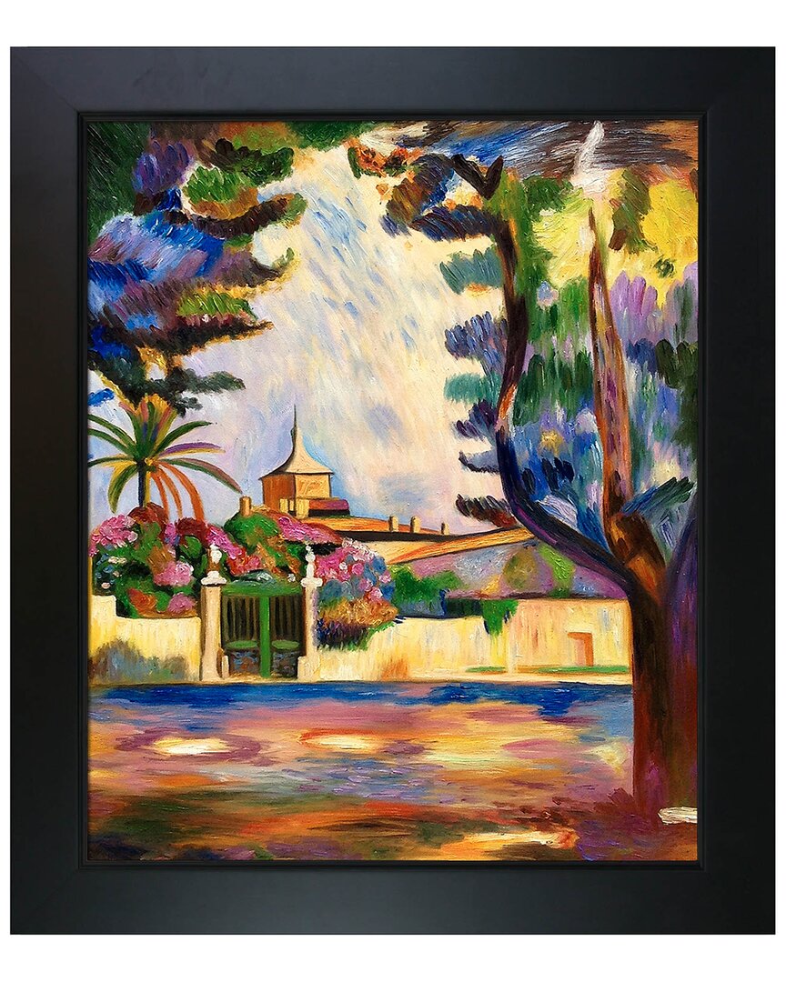 La Pastiche Place Des Lices Canvas Art Print In Multicolor