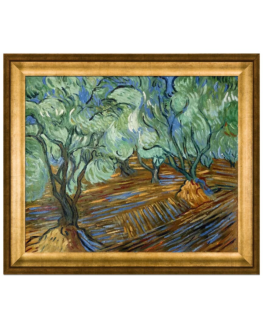 La Pastiche Olive Tree Canvas Art Print In Multicolor