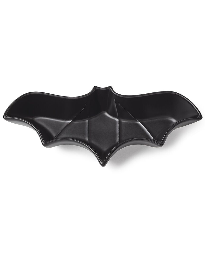 Lenox Halloween Bat Candy Dish In Black