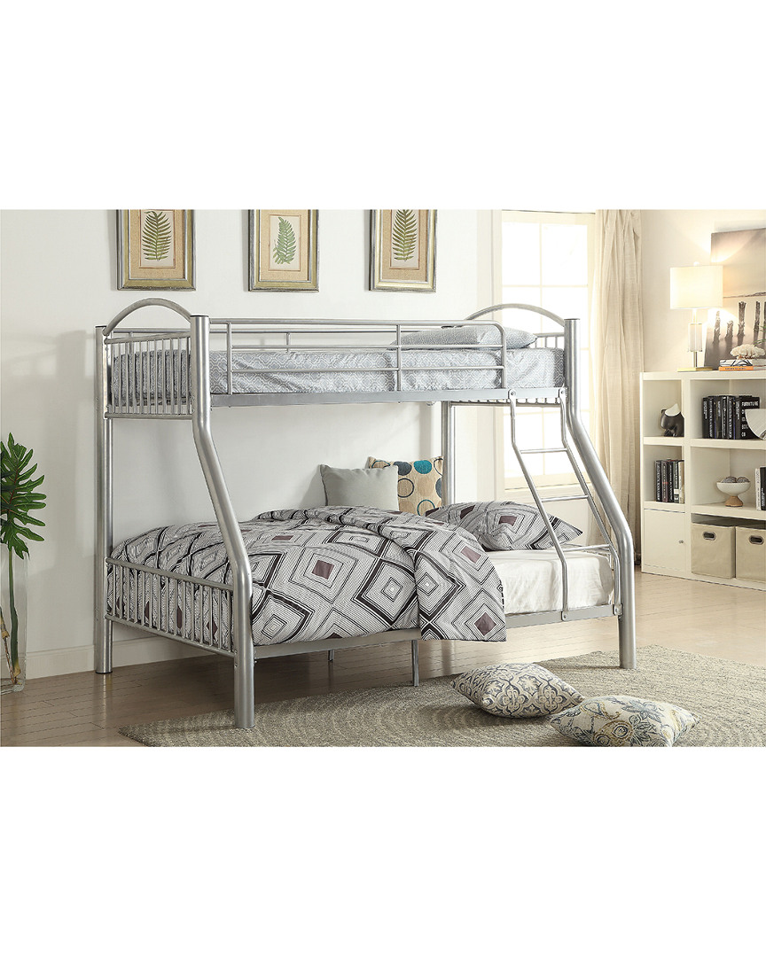 Acme Furniture Cayelynn Twin/full Bunk Bed In Gray