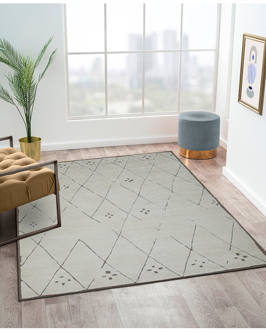 Obeetee Adab Wool Rug In Brown