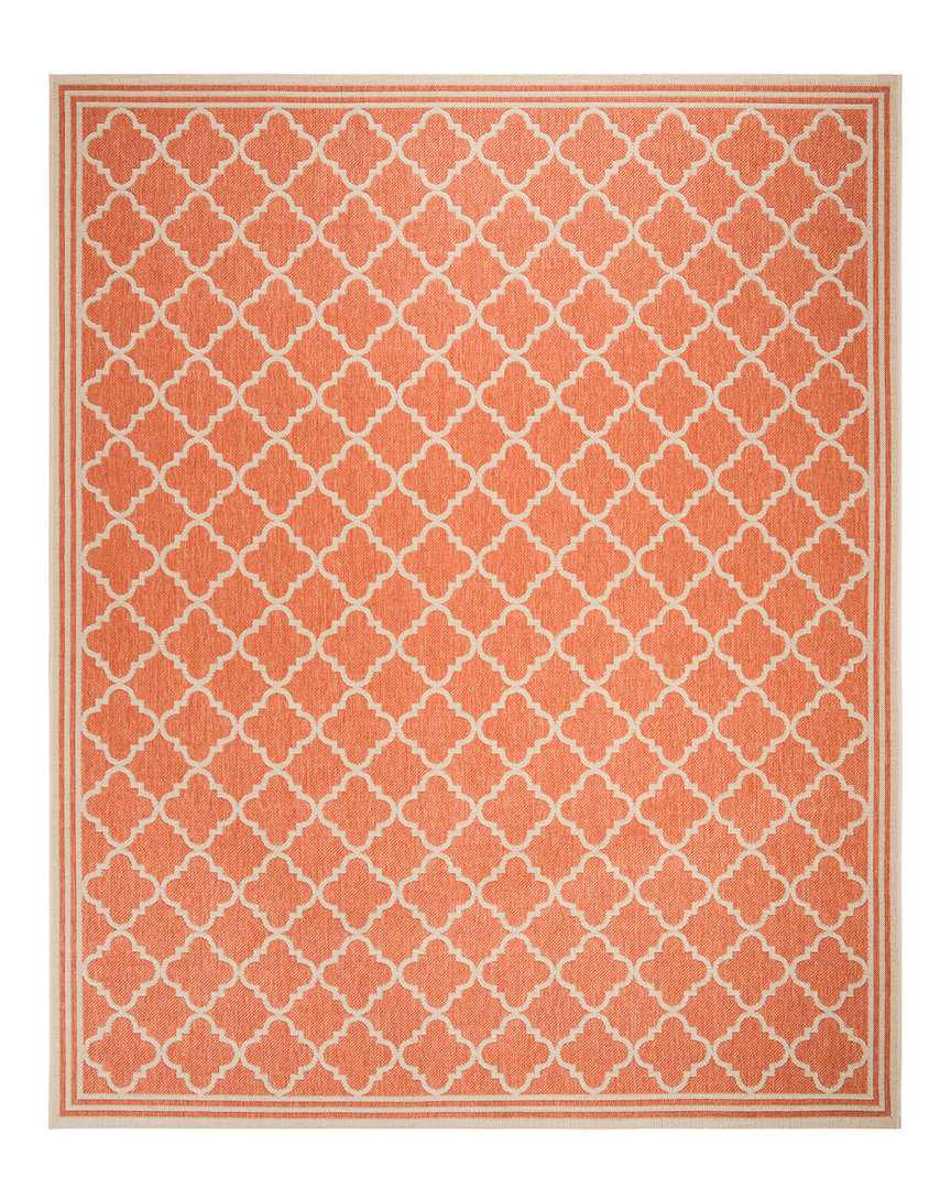 Safavieh Dnu Beach House Indoor/outdoor Rug In Rust