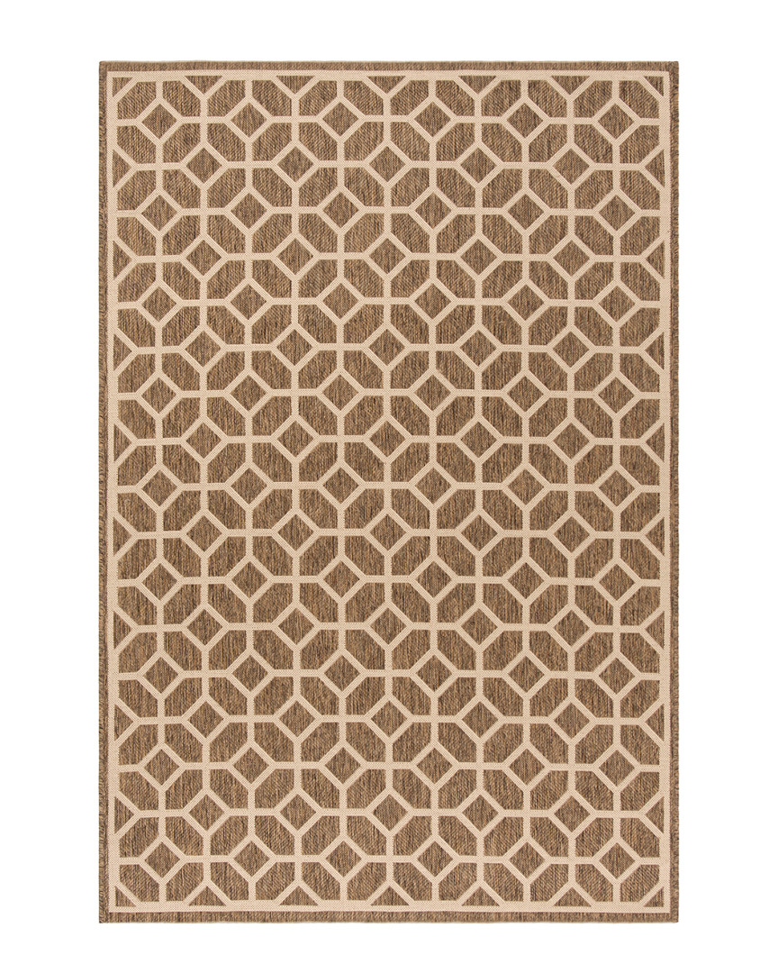 Safavieh Dnu Beach House Indoor/outdoor Rug In Beige