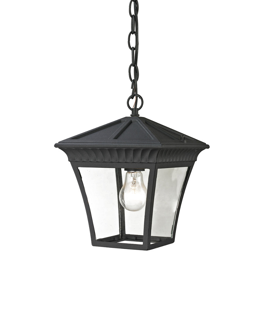 Artistic Home & Lighting Ridgewood 1-light Outdoor Pendant In Black