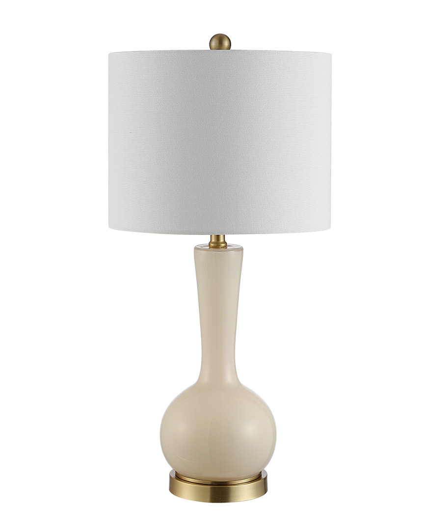 Safavieh Gaetna Glass Table Lamp In Ivory