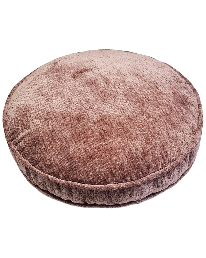 Edie Home Edie @ Home Delmonico Chenille Neckroll Decorative Pillow