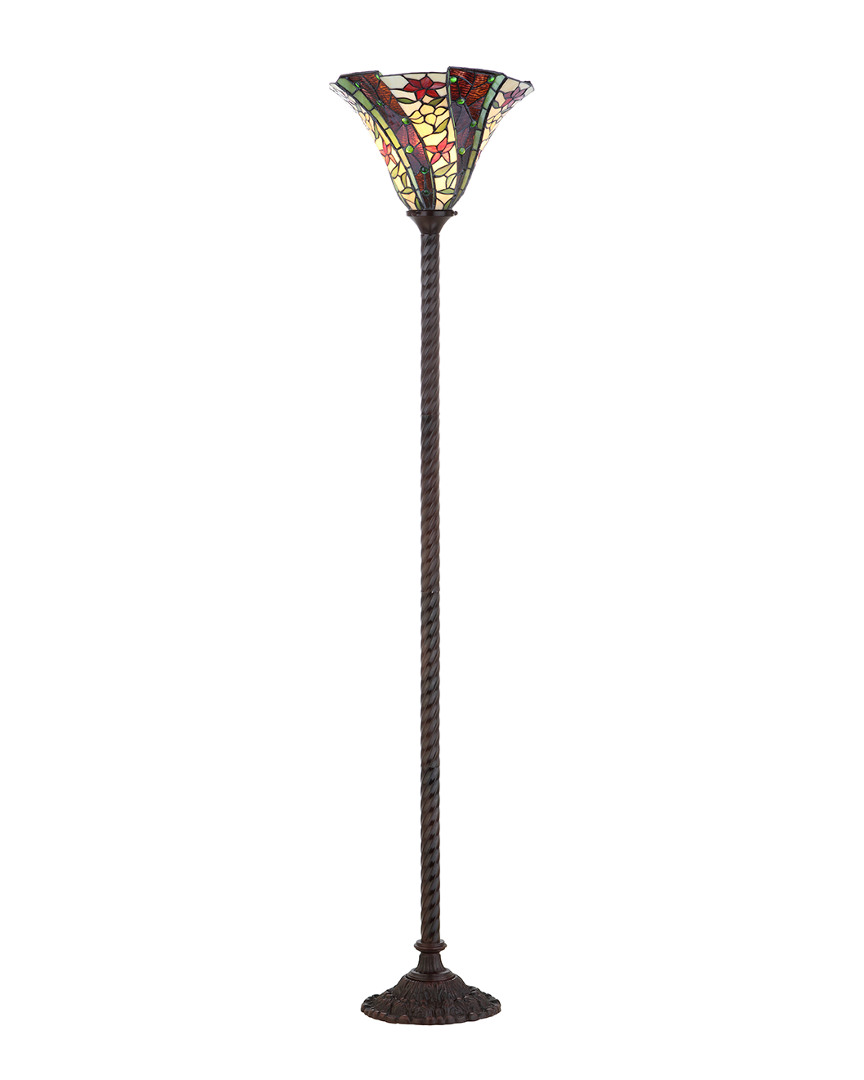 Jonathan Y Designs Williams Tiffany-style 71in Torchiere Floor Lamp