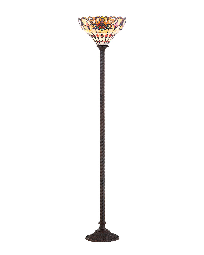 Jonathan Y Designs Davis Tiffany-style 70in Torchiere Floor Lamp