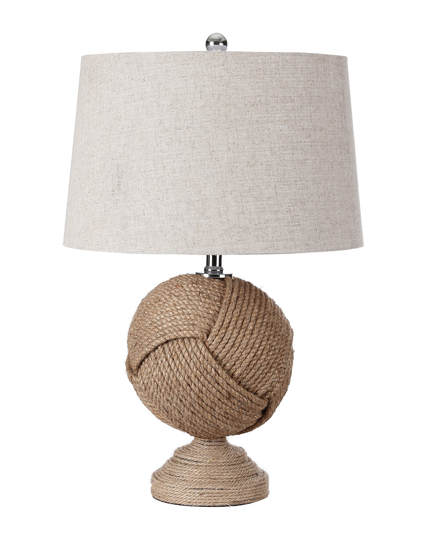 Shop Jonathan Y Designs Monkey's Fist 24in Knotted Rope Table Lamp