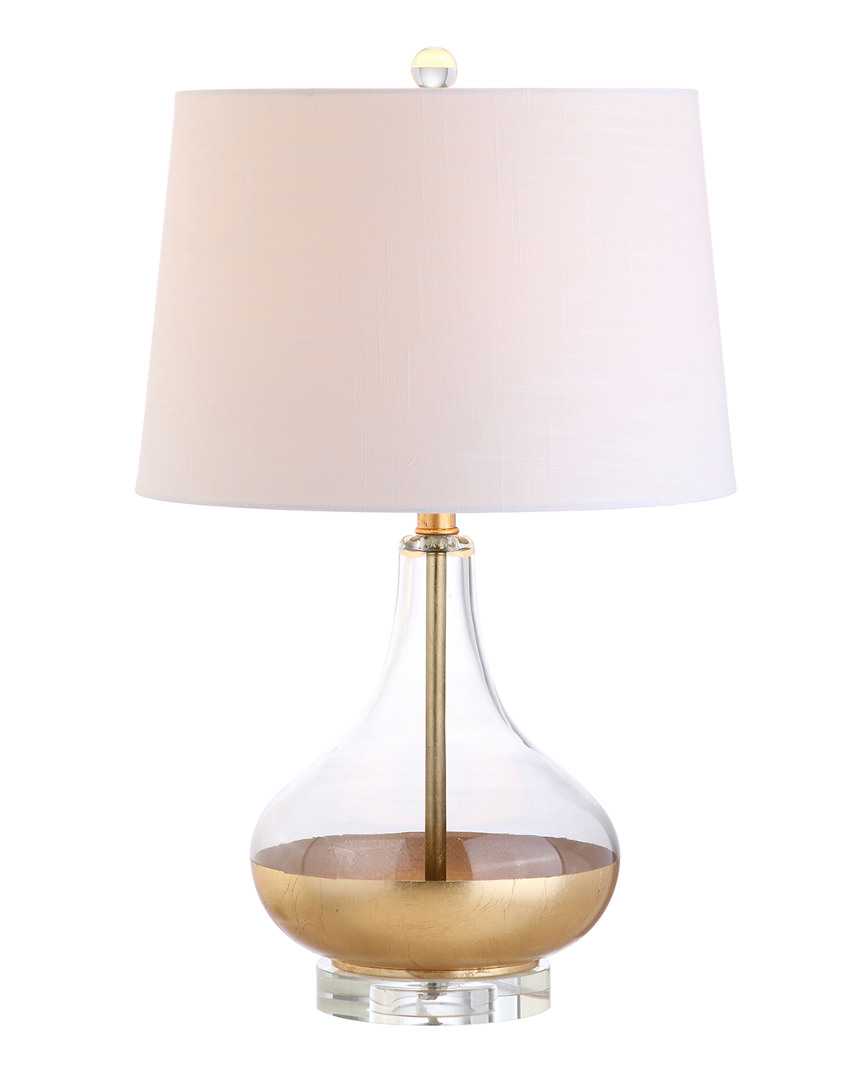 Jonathan Y Designs West 24.5in Glass Table Lamp