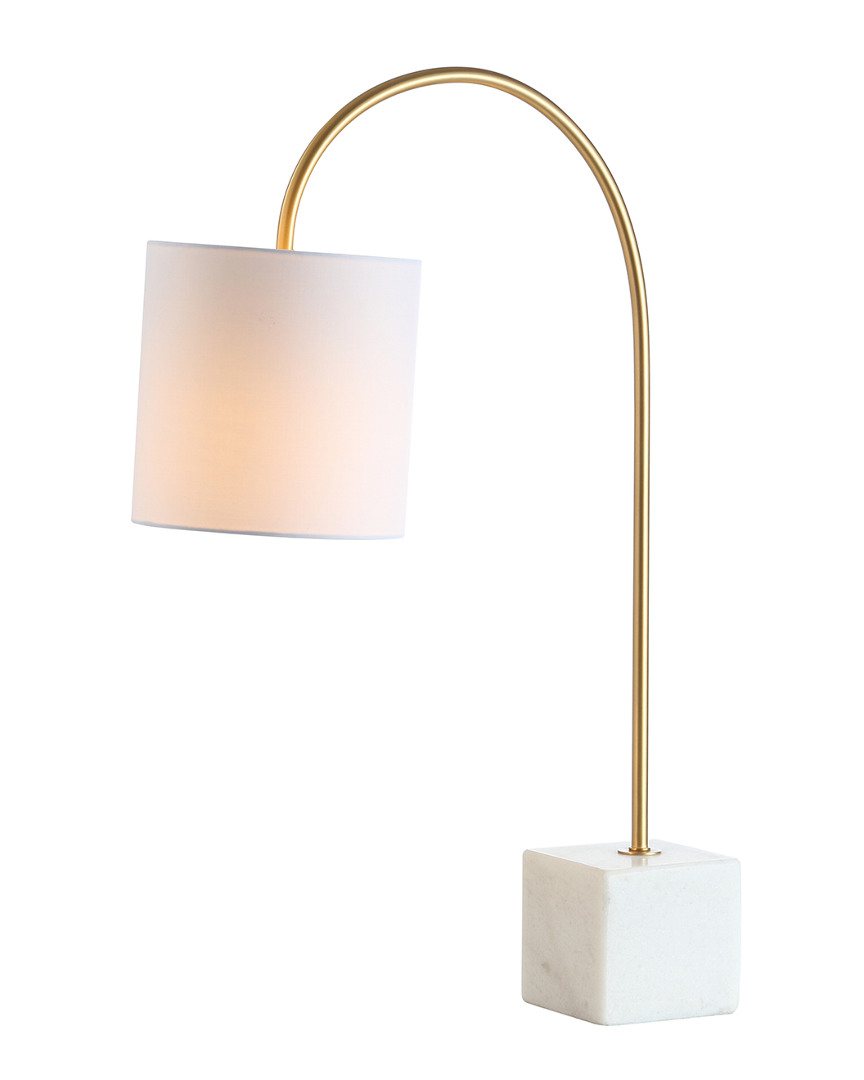 Shop Jonathan Y Designs Fisher 25in Marble & Brass Table Lamp By