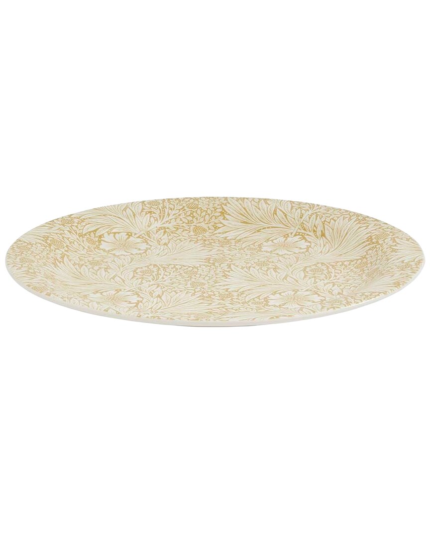 Spode Morris & Co. 13in Round Marigold Platter In Neutral