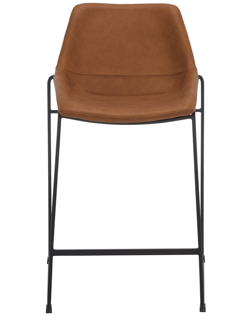 Safavieh Alexis Mid-century Counter Stool In Brown