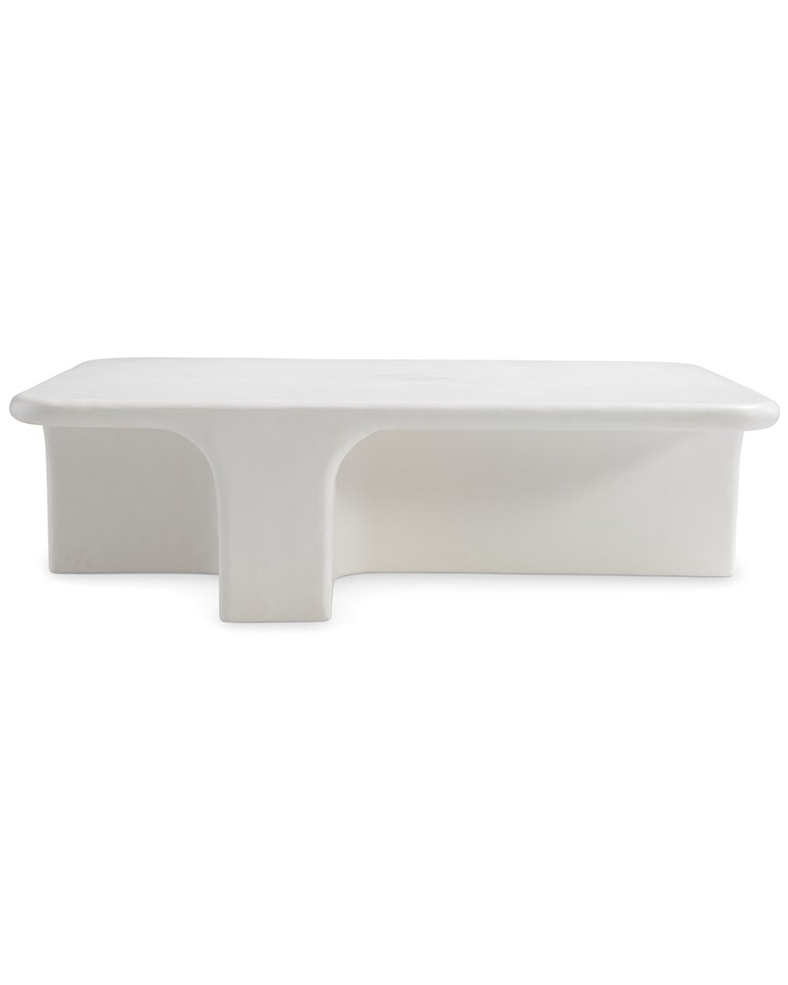 Bernhardt Lennox Outdoor Cocktail Table In White
