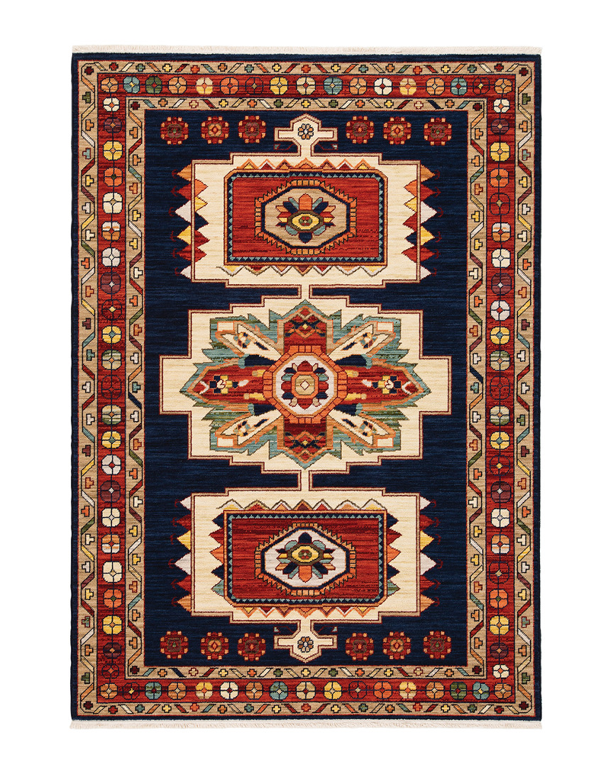 Stylehaven Lakeview Traditional Wool-blend Rug In Red