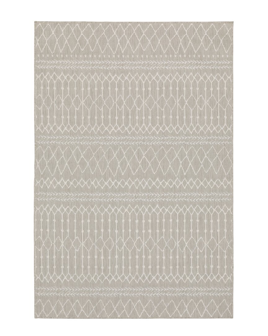 Stylehaven Piper Outdoor Rug In Grey
