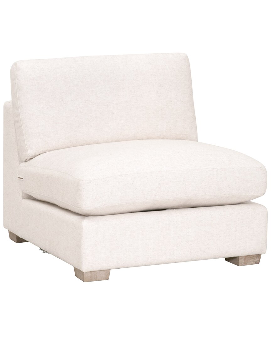 Essentials For Living Hayden Modular 1-seat Armless Chair In White
