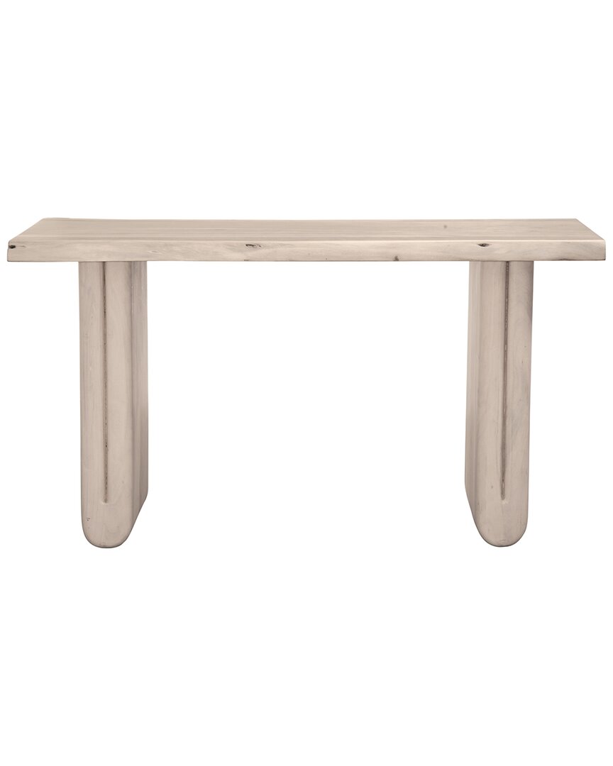 Bassett Mirror Nadia Console Table In Brown