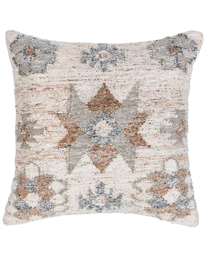 Classic Home Original Villa Inspired By Southwestern Kilim Rugs Ardeth Throw Pillow In Multi
