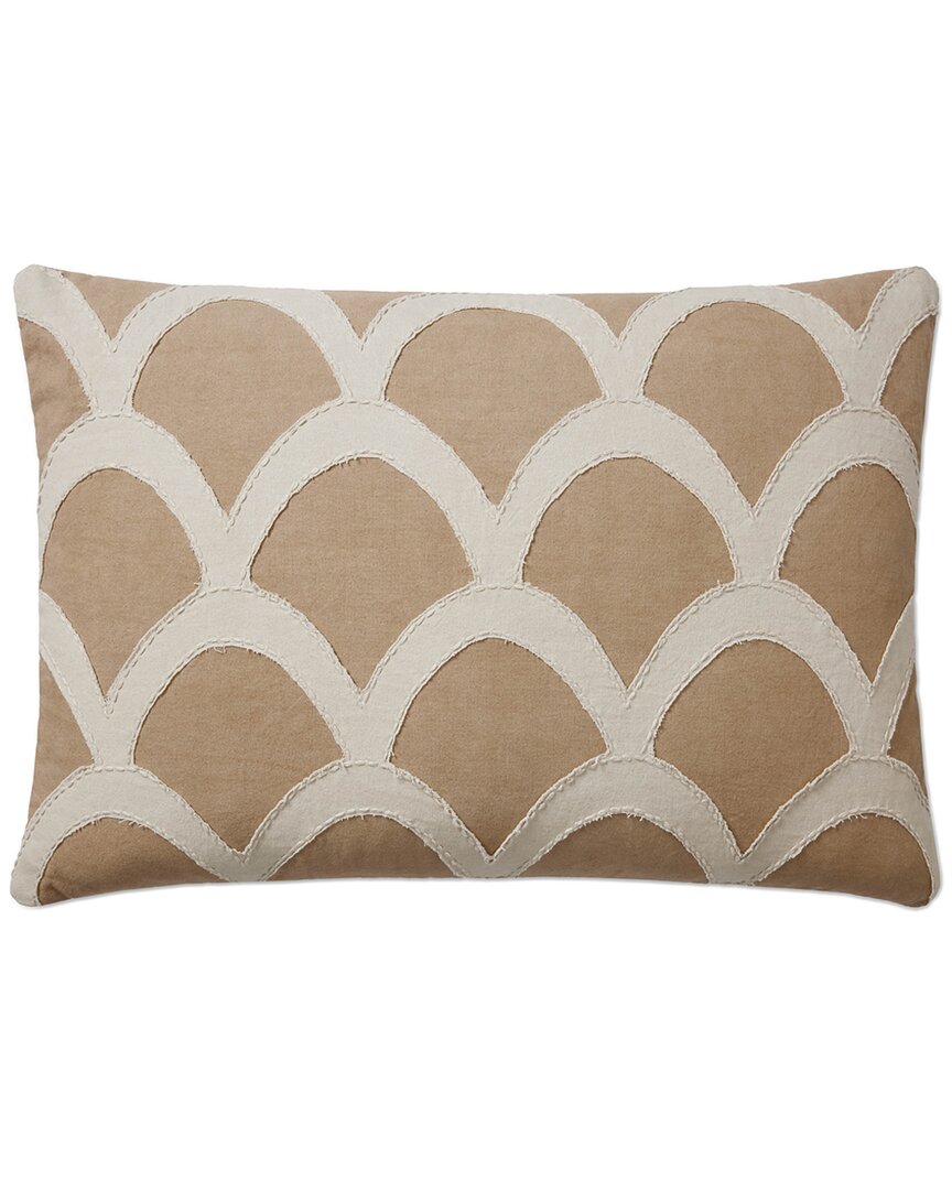 Loloi X Justina Blakeney 16in X 26in Cover With Down Pillow In Beige