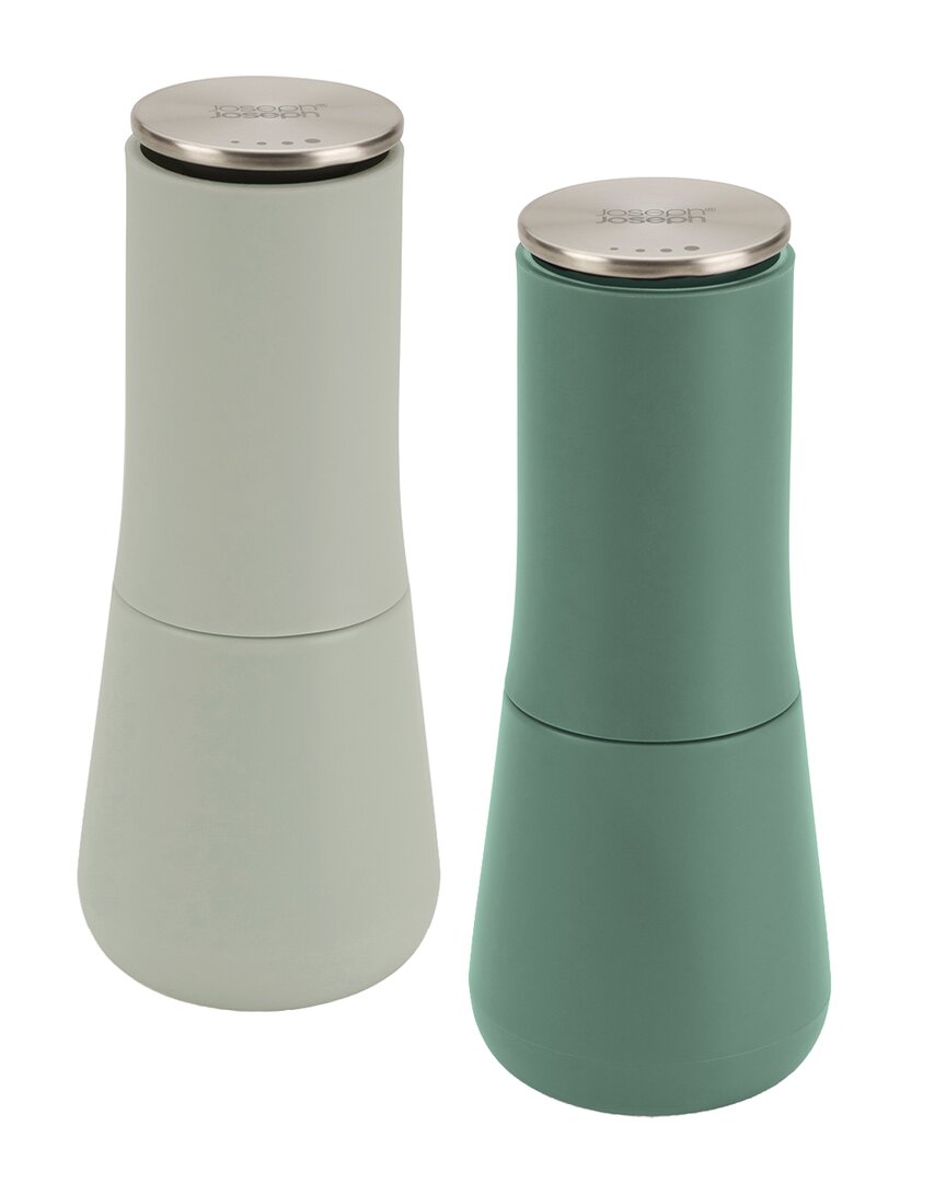JOSEPH JOSEPH JOSEPH JOSEPH MILLTOP NON-SPILL SALT & PEPPER MILL SET