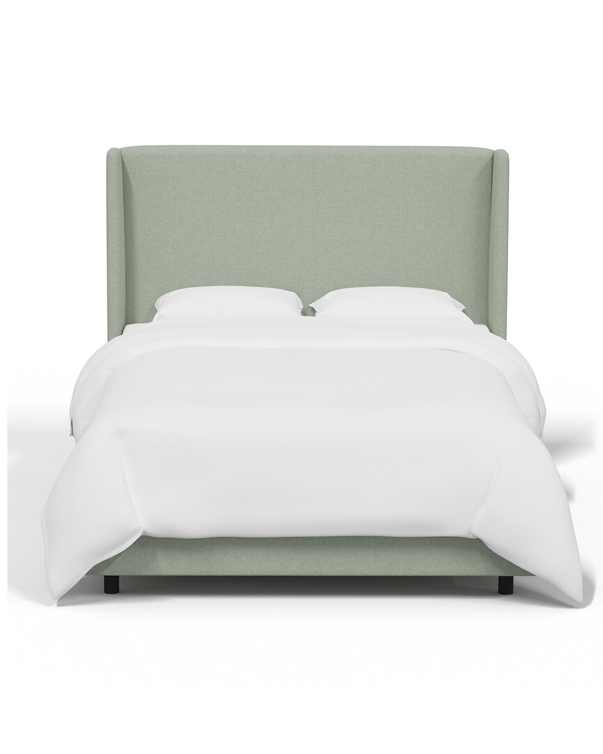 Skyline Furniture Upholstered Bed Zuma In Green