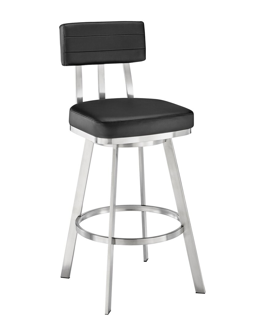 Armen Living Benjamin 26in Swivel Counter Stool