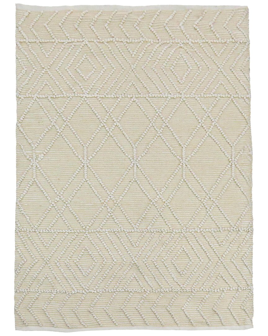 National Tree Company Hand Woven Outdoor Rug In Beige