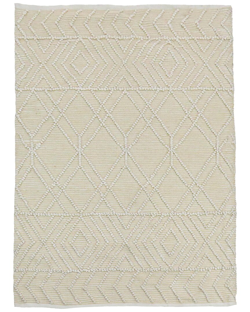 National Tree Company Hand Woven Outdoor Rug In Beige