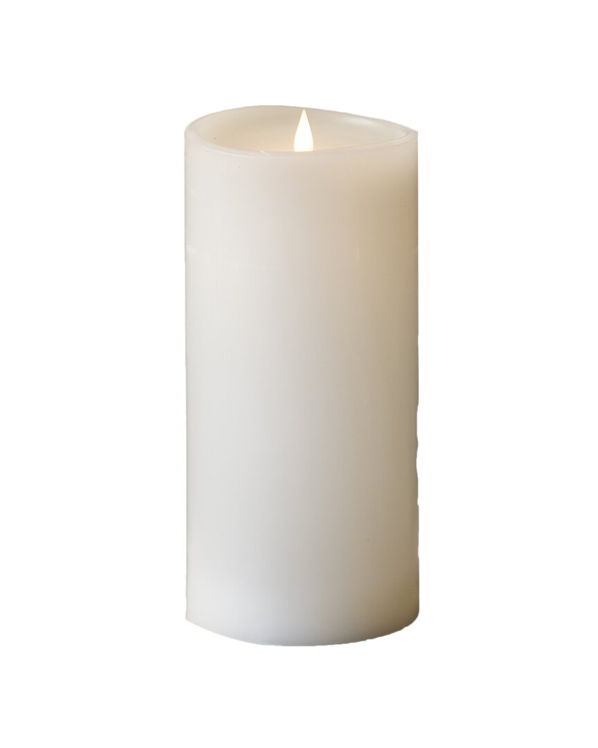Seasonal Decor Classic Motion Flameless Candle 3x7 In Ivory