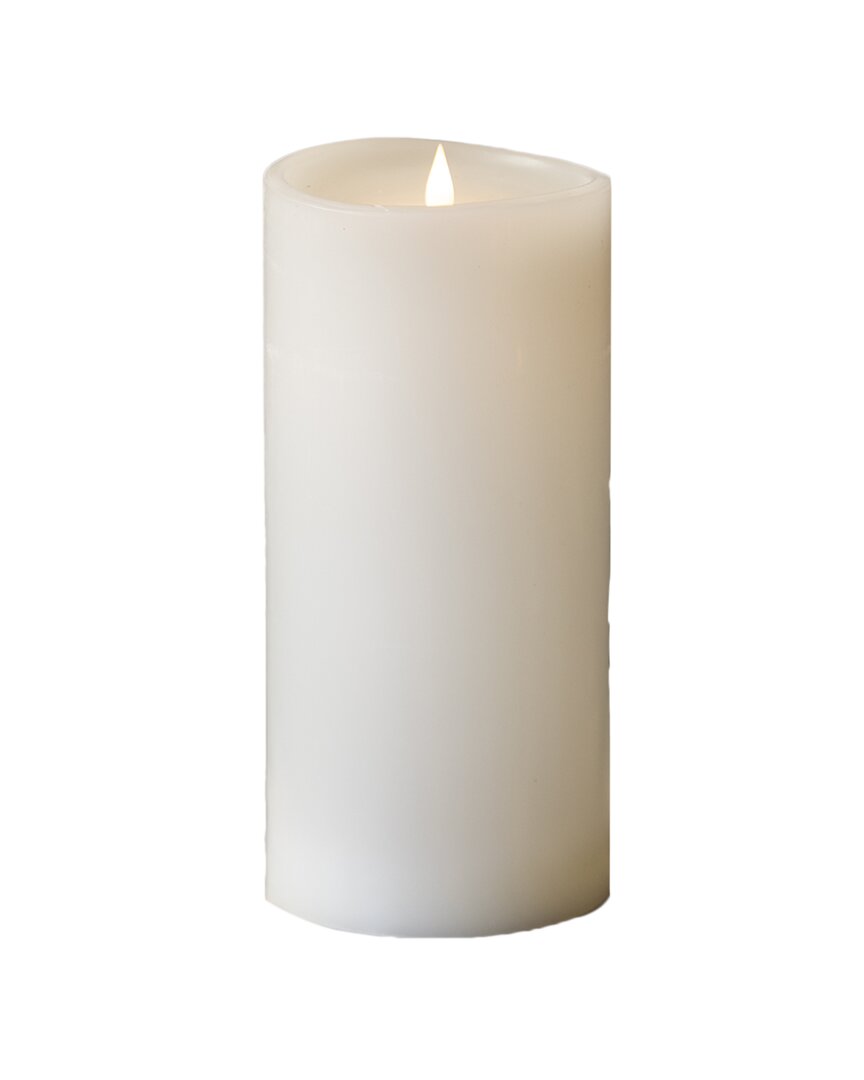 Seasonal Decor Classic Motion Flameless Candle 5x11 In Ivory